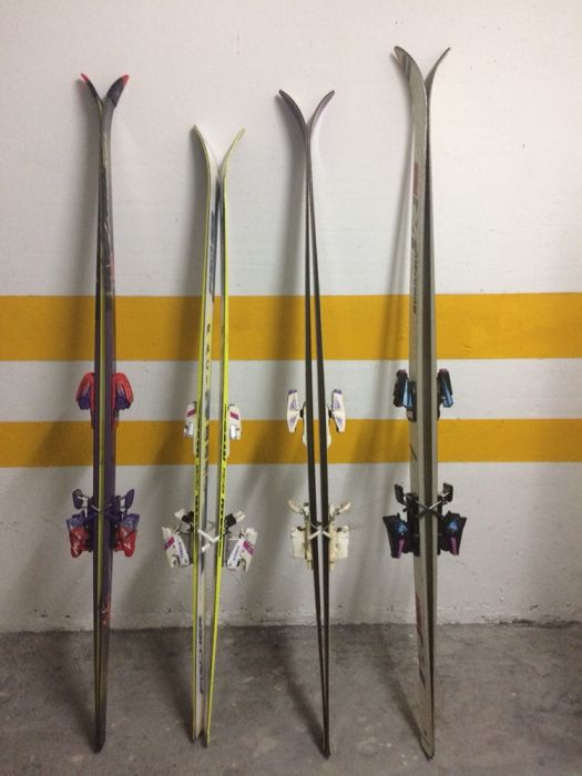 Skis de prática de ski