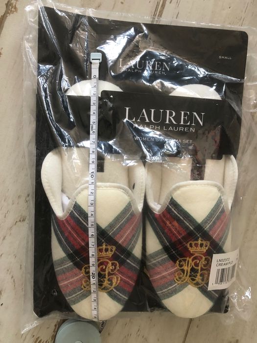 Ralph Lauren original. Мягкие красивые плюшевые тапочки р 37-40