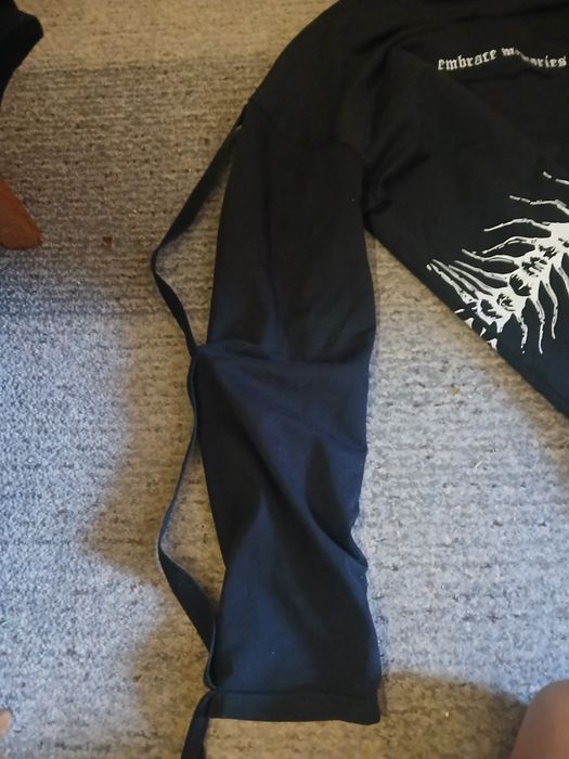 лонгслив с лентами, лимитка