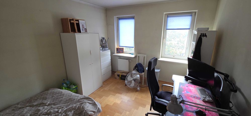 Pokój 20m2 przy łazienkach w 2 poziomowym apartamencie