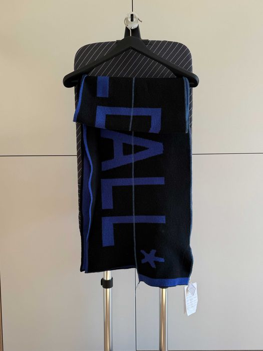 Шарф A Cold Wall ACW Black/Blue ACWUA203 New