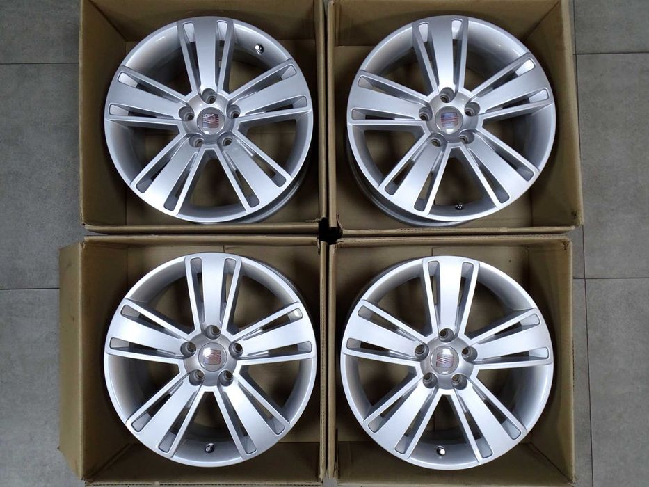 Felgi 17" SEAT Alhambra Altea Leon Exeo 5x112 Et39 Oryginał Wzmacniane