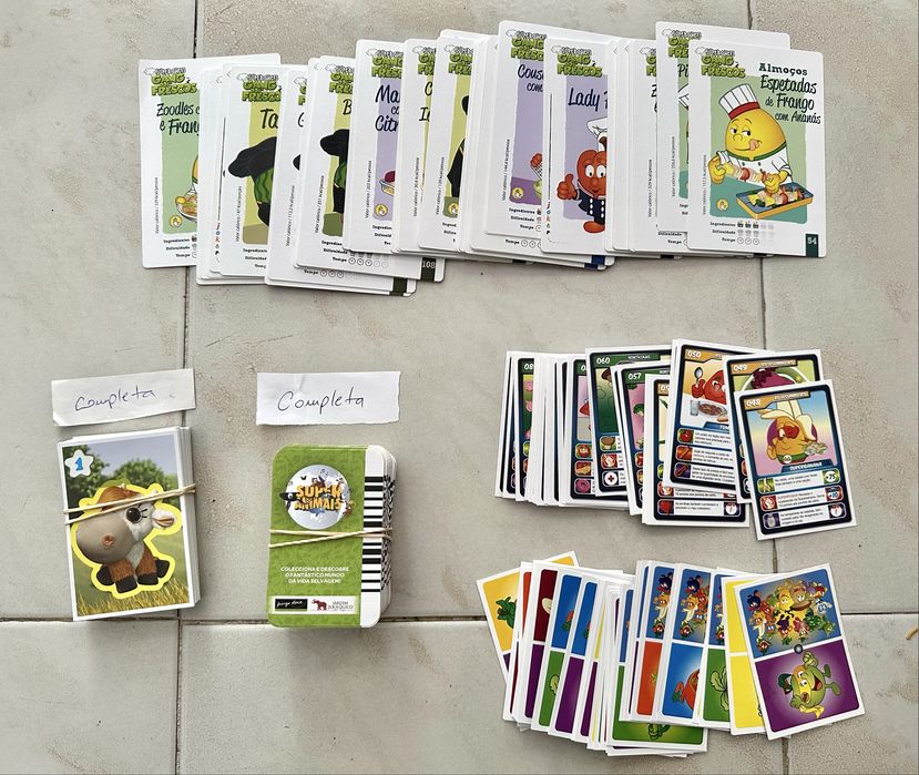 Cartas lidl livros bando do mar colecao angry birds minions cadernetas