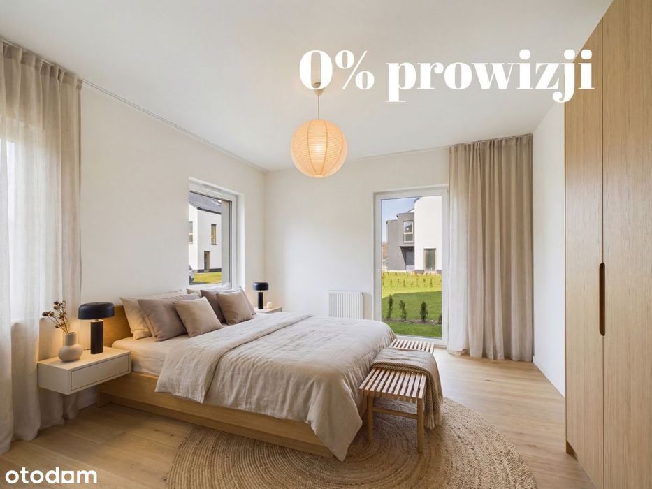 3-pokojowe mieszkanie z ogrodem w Otrębusach, Wkd