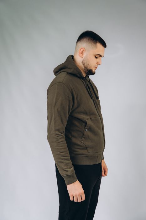 Зіп худі Кофта Stone Island Zip hooded sweatshirt