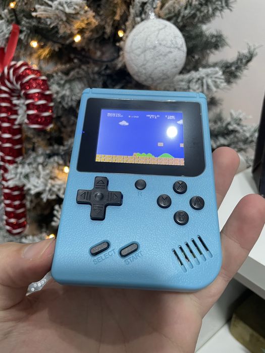 Retro Console (Baby Blue) with 400 Classic Games – Retro Game Box64343229996801123