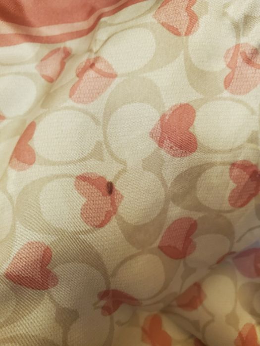 Хустинка платок coach Signature Heart Print Silk
