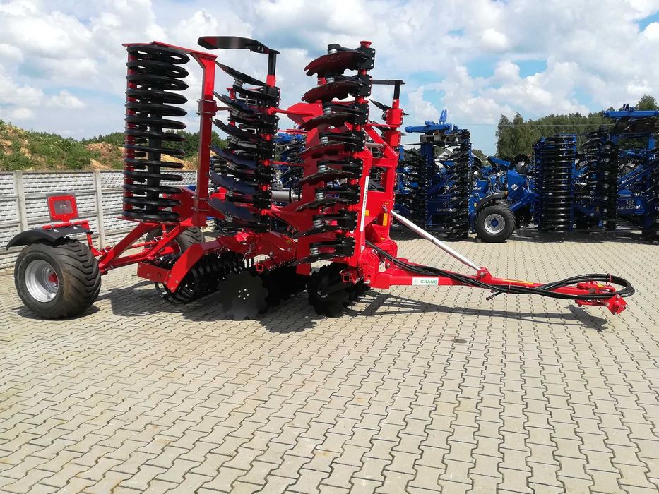Brona Talerzowa Hydraulicznie Składana GRANO-SYSTEM SHS 4m 4,5m 5m 6m