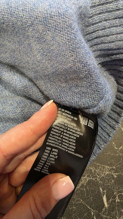 Светр 100% вовна Uniqlo