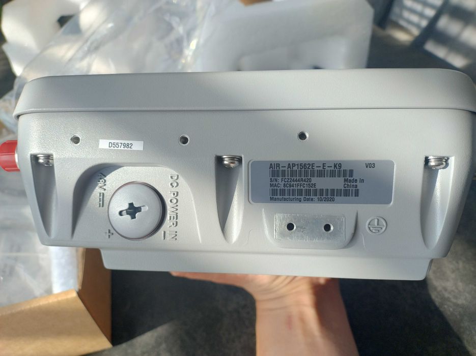 Cisco Aironet AIR-AP1562E-E-K9 | NOWY Open Box | Anteny + Uchwyty | Wi-Fi Outdoor