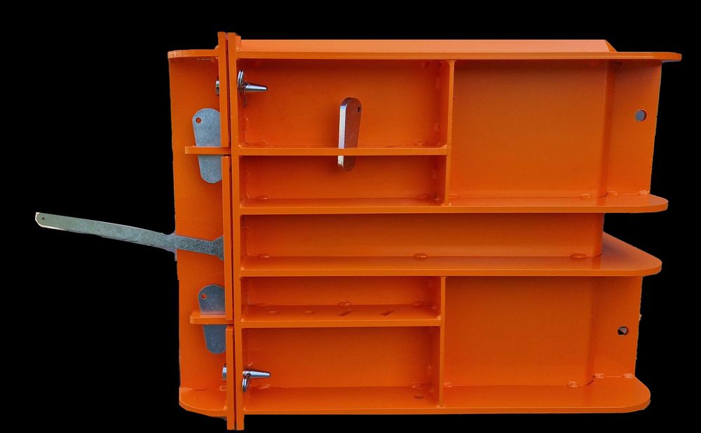 Formy Bloki Betonowe Forma do betonu BLOK BETONOWY 120X60x60