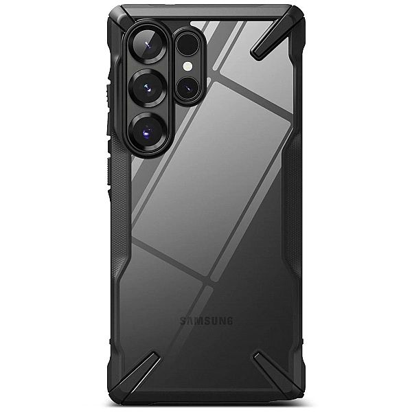 Etui Ringke Fusion X na Samsung Galaxy S25 Ultra - czarny