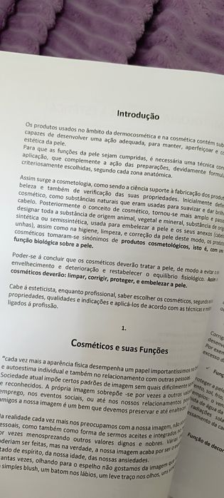 Manual Cosmetologia aplicada à Estética