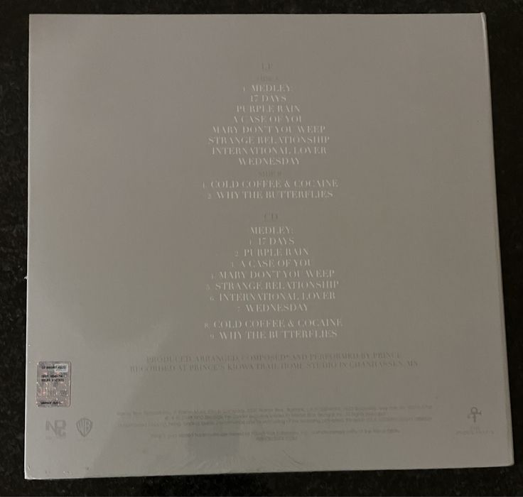 PRINCE - Piano & A Microphone 1983 Boxset