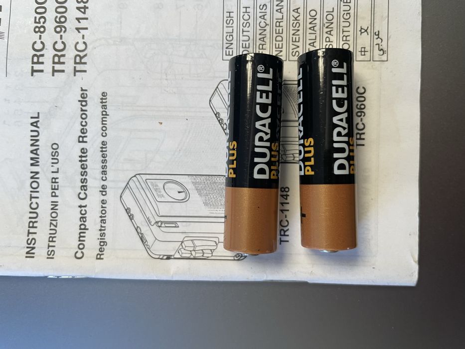Leitor e gravador walkman com proteção