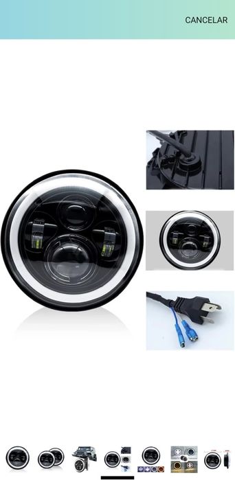 Farol Led Jeep, Ducati e Yamaha