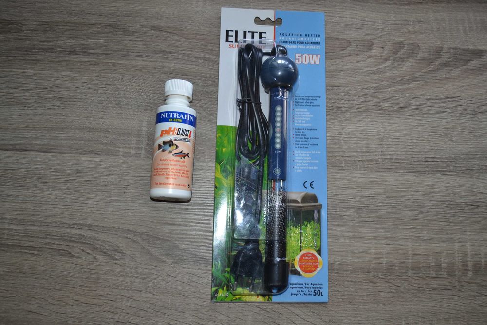 Aquecedor para aquário + extra