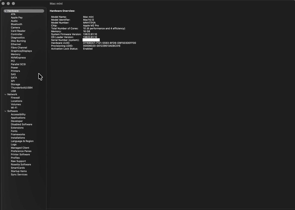 Apple Mac Mini M2 Pro + Acessórios (Satechi Hub + Case co2CREA)