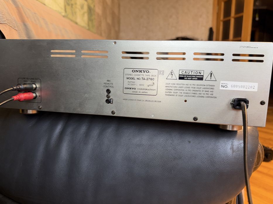 ONKYO A-9711 підсилювач , ONKYO TA-2760 дека