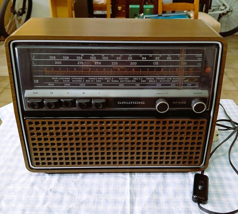 Grundig RF440 Radio Manufactured in Portugal