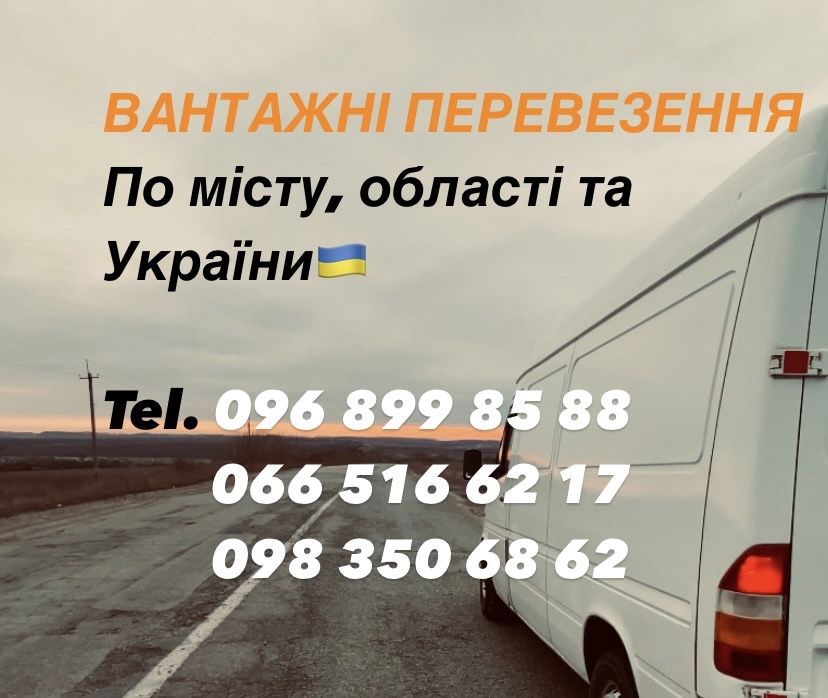 Вантажні перевезення. Вантажоперевезення до- 3т.