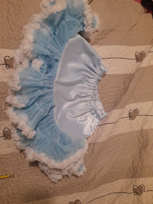 Błękitna spódniczka tutu