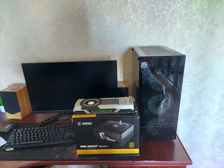 Продам  Блок ,Видеокарта ,Монитор