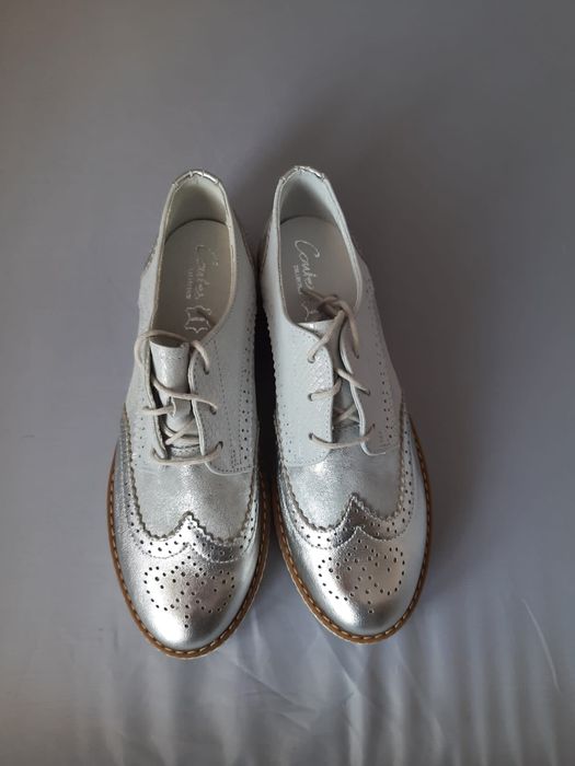 Skórzane, nowe buty rozm.37
