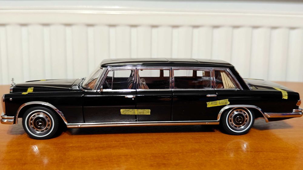 Model Mercedes-Benz 600 Pullmann LWB AutoArt 1:18 bardzo rzadki