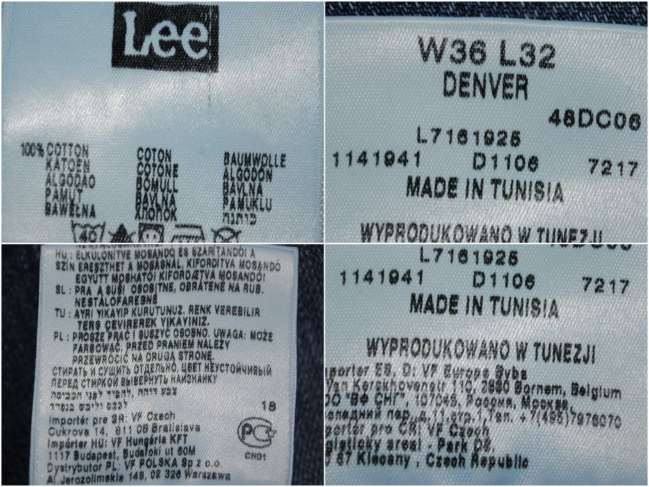 Lee Denver шорты 36