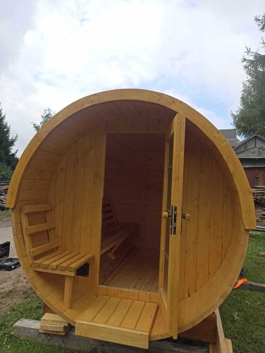 Sauna ogrodowa bez pieca