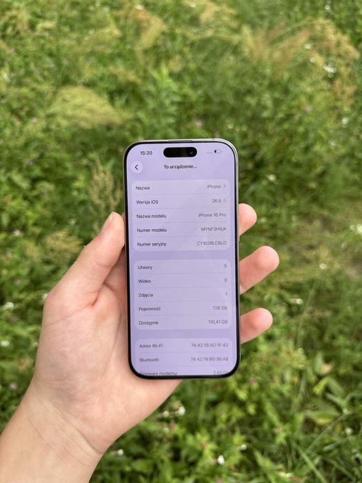  Apple iPhone 16 Pro 128GB 96% Bateria | Desert Titanium | Okazja !