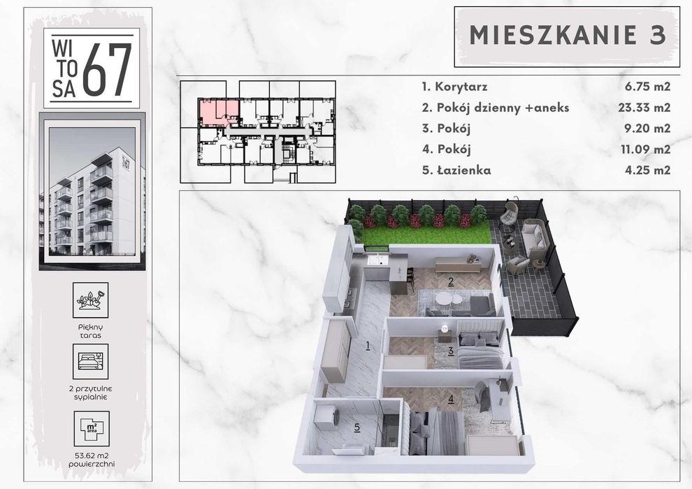 Witosa 67 - Komfortowe mieszkania w sercu Ciechanowa