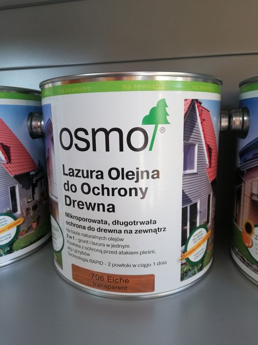 Osmo Lazura Olejna do drewna