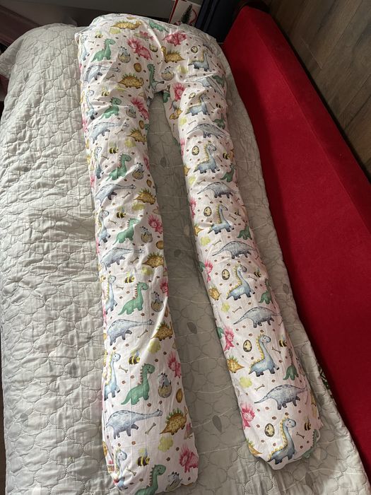 Подушка для вагітних P-подібної форми | Як нова | Довжина 170 см