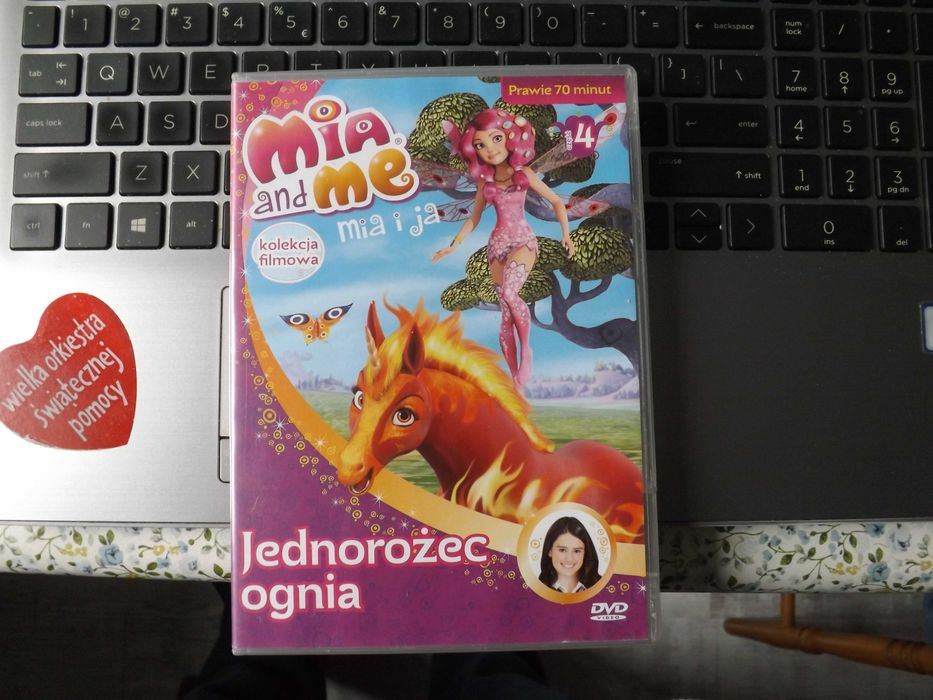 mia i ja jednorożec ognia dvd