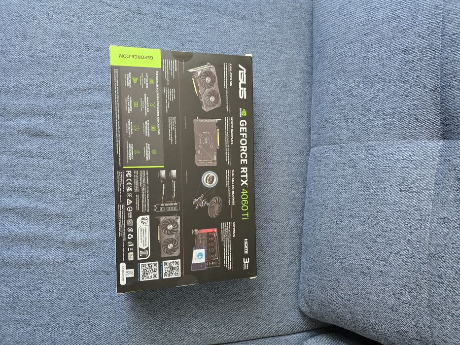 Karta graficzna ASUS 4060 ti 8 GB Dual OC GDDR6