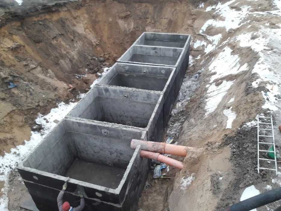 Szambo zbiornik betonowy 6 000l.