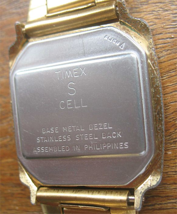 Relógio Digital Vintage - Timex Quartz - S Cell