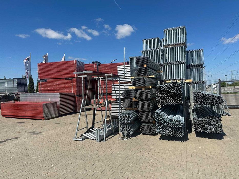 Zestaw Rusztowania Elewacyjnego typ Pletac 8,5x36m rusztowanie 306m2