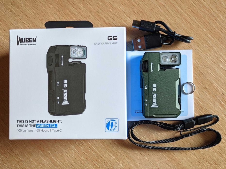 WUBEN G5 EDC наключний ліхтарик Гарантія Оригінал Новий