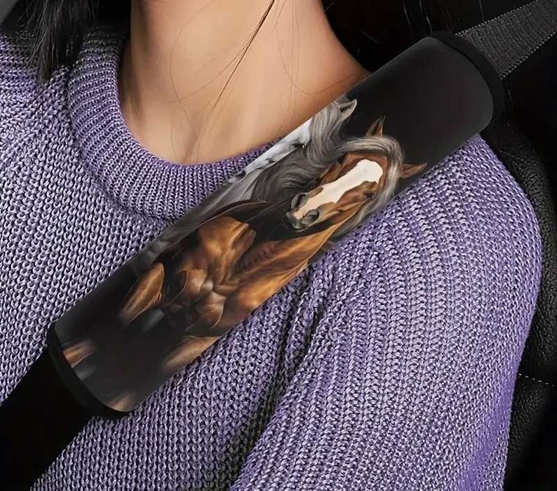 Захисна обкладинка (накладка)  на ремень безпеки автомобіля