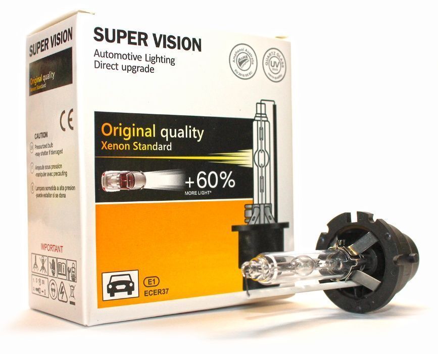 Лампа ксенонова D2S 35W Super Vision лампи бі ксенон штатні HID