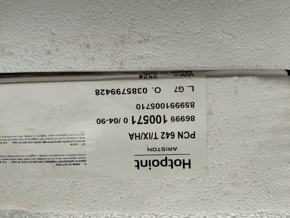 Placa fogão a gás novo