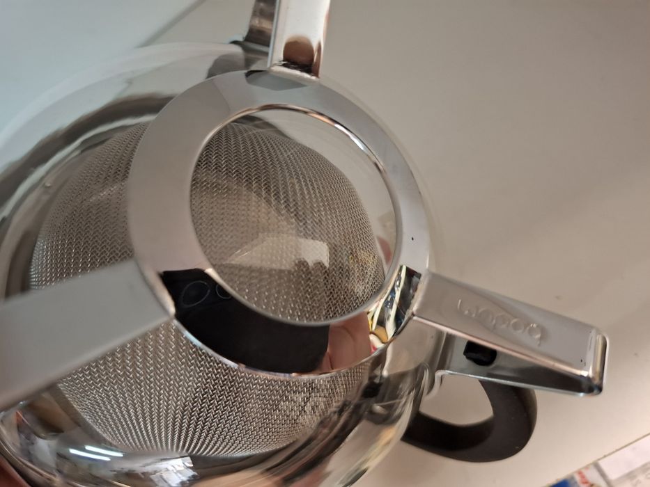 Chaleira Bodum filtro inox 1 litro