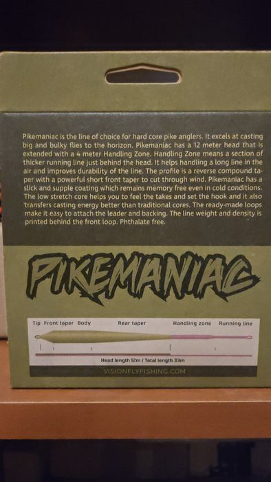 Linka muchowa Vision Pikemaniac #9 Fast Inter to Sink 3