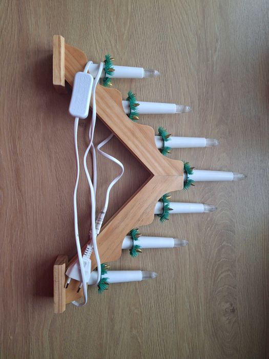 Świecznik adwentowy LED