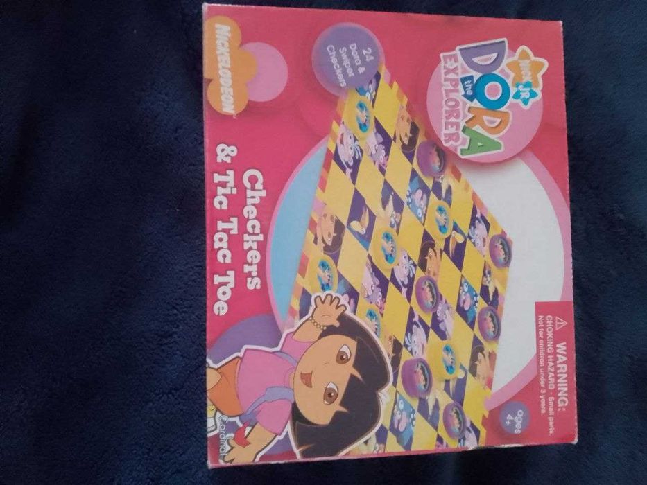 Гра настільна дитячі шашки з картинками