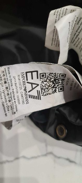 Oryginalna Kurtka Męska pikowana EA7 Emporio Armani XXL/XXXL