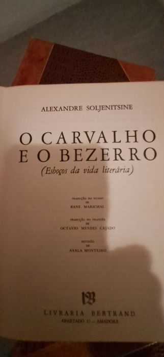 Collecçao de livros antigos do Soljenitsine